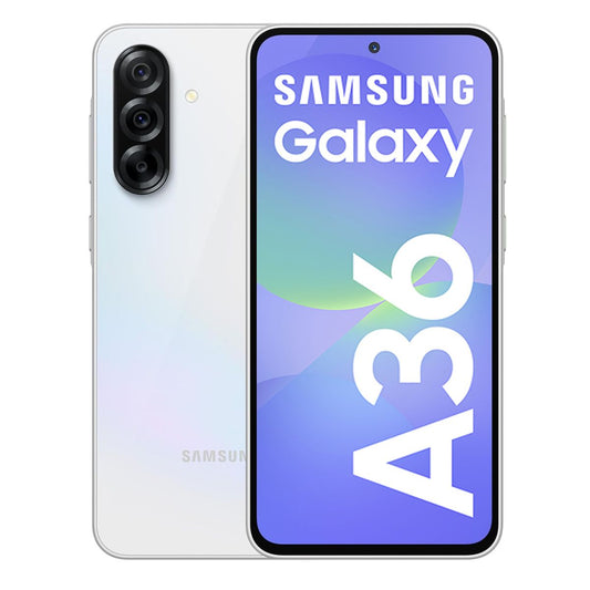 Celular Samsung Galaxy A36 5G 6.6" 8GB 256GB Blanco S/Cargador