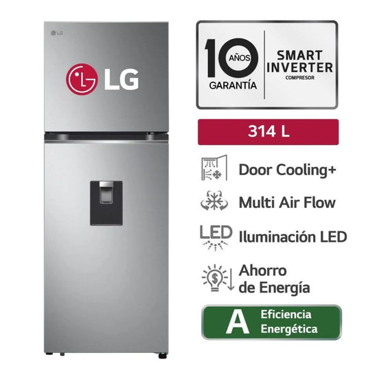 Refrigeradora LG 314 Litros GT31WPP Croma