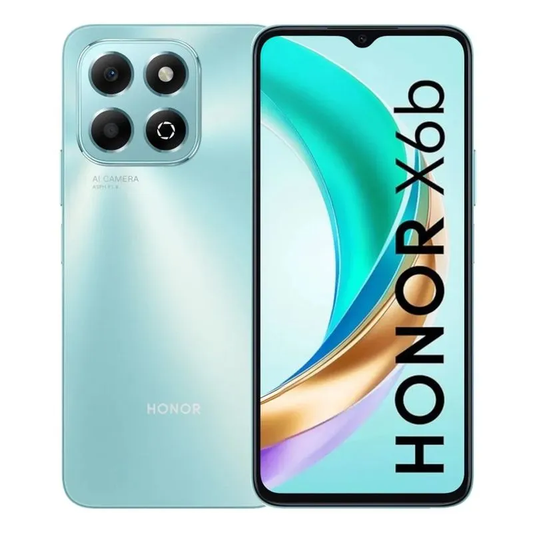 Celular Honor X6b 6.56" 6GB 256GB Azul