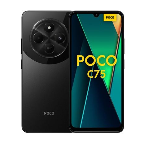 Celular Xiaomi Poco C75 6.88" 8GB 256GB Negro