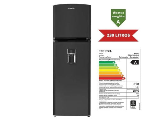 Refrigeradora Mabe 230L RMA230PJPG Grafito