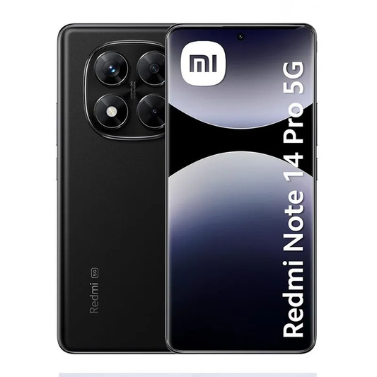 Celular Xiaomi Redmi Note 14 Pro 5G 6.67" 8GB 256GB Negro Medianoche